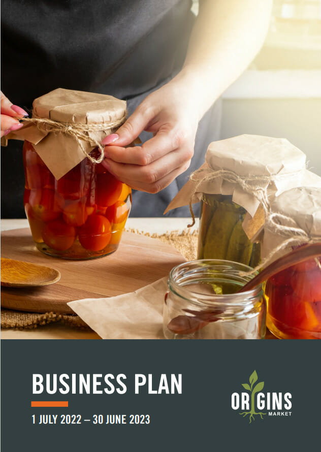Origins Market Business Plan Origins Market
